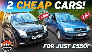 I BOUGHT TWO CHEAP CARS FOR £550