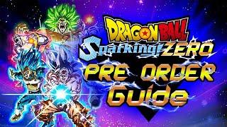 Dragon Ball Sparking Zero Pre-Order Guide - *FULL BREAKDOWN*