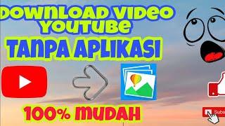 Cara menyimpan Video Youtube ke galeri Tanpa Aplikasi Tambahan 100% Sangat Mudah.