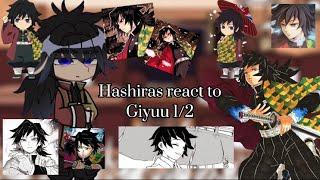  Hashira’s react to giyuu tomioka   12 credits in desc  ︎𝐣_𝐚𝐲︎