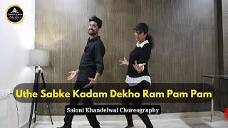 Uthe Sabke Kadam Tara Ram Pam Pam  Couple Dance  Saloni & Akshay