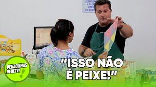 GANHE UM PEIXINHO? ATOR FAZ FALSA PROMOÇÃO ENTREGANDO PIPA PEIXINHO PRA GALERA