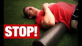Never Foam Roll Your Lower Back HERE’S WHY