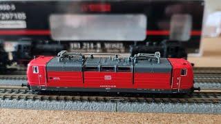 Rokuhan T950-5 BR181 DB Mosel European Electric Locomotive Test Run at z.scale.hobo 01.12.2024