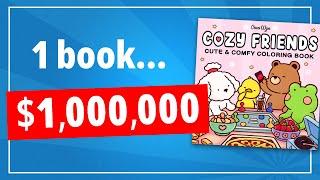 Can one Coloring Book make $1000000 on Amazon KDP?