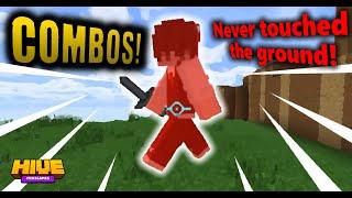 HOW TO COMBO IN MINECRAFT BEDROCKMCPE PVP