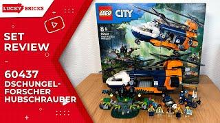 Trotz Schwächen ein brauchbares Set?  Review LEGO City - 60437 Dschungelforscher-Hubschrauber