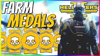 *SOLO* The FASTEST Way To Farm Medals In HELLDIVERS 2  Make 260 Medals Per Hour