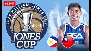 PHILIPPINES-SGA vs TAIWAN BLUE CHAMPIONSHIP GAME JONES CUP 2024 LIVE