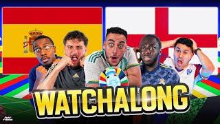  SPAIN v ENGLAND LIVE WATCHALONG  EURO 2024 FINAL