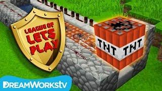 How to Build a TNT Cannon in Minecraft with Fin & Sky from FinsGraphics  LEAGUE OF LETS PLAY