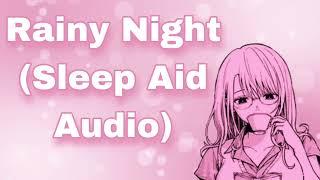 Rainy Night Girlfriend Sleep Aid Guided Meditation Relaxing Slow Pace Rain Sound F4A