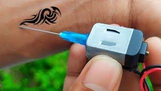 How To Make a Permanent Tattoo Machine At Home  100% Success