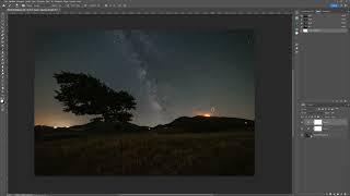 Tutorial Post Produzione Milky Way  Come lavorare la Via Lattea