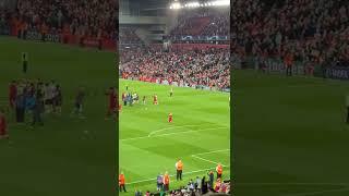 Standing ovation for the Scouse Greek  Liverpool 2 Ajax 1