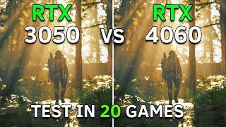RTX 3050 vs RTX 4060  Test In 20 Games at 1080p  Is the Upgrade Worth It?  2023