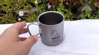 Кружка титановая NZ Ti Double Wall Mug 300 ml TMDW-300FH