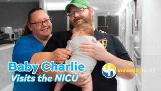 Happy & Healthy - Baby Charlie Returns to University Health NICU