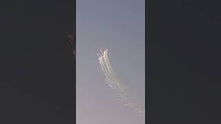 Dubai Marina Sky Show Planes Firework Dance & Daring Loops