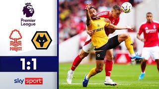 Hartes Remis in Nottingham  Nottingham Forest - Wolverhampton  Highlights - Premier League