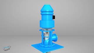 3D Product Animation -  VT Pump Assembly