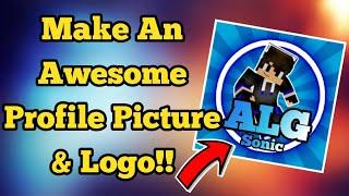 How To Make An Awesome Logo & Profile Picture On Android With Your Minecraft Skin - Tutorial