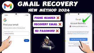 Recover gmail account without Recovery Phone number And Email 2024  Gmail account recovery