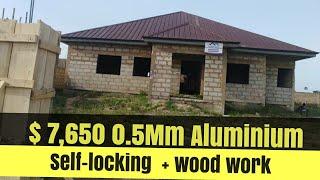 Building In Ghana  2024 Update  Kasoa Roofing Start To Finish and Cost Estimate  Decking Work