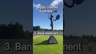Cara apply visa ke Australia