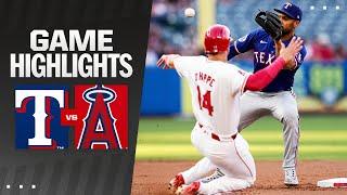 Rangers vs. Angels Game Highlights 71024  MLB Highlights