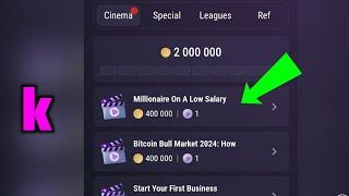 How To Be a Millionaire On a Low Salary  Tapswap Code Today  17 September Tapswap Code Today