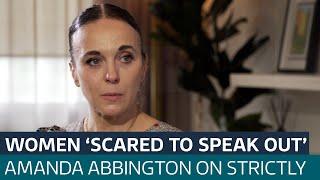 Amanda Abbington Other Strictly contestants scared to speak out  ITV News