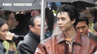 Johnny Suh NCT arrival @ show Acne Paris 25 september 2024 Fashion Week