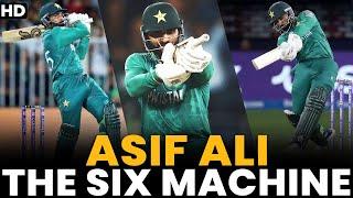 The Six Machine Asif Ali  Pakistan vs New Zealand  T20I  PCB  MA2L