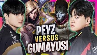 GUMAYUSI vs PEYZ - T1 Gumayusi Plays Jhin ADC vs GEN Peyz Kaisa  Season 2024