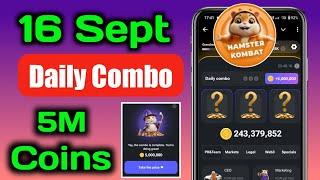 16 September Daily Combo  Hamster Kombat Daily Combo TodayHamster Kombat Daily Combo 16 September