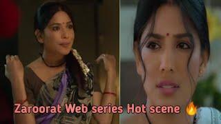 Zaroorat Web series Hot scene Review l Sharanya jit kaur Web series Hot scene Timing Details l