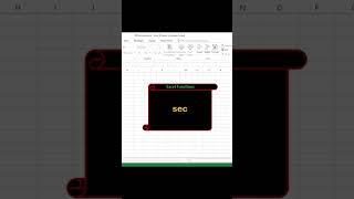 #excel  excel function videos  excel formula videos  learn excel  excel tutorial  #shorts