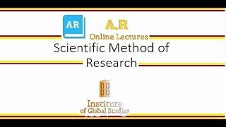 Research Methodology Scientific Methods of Research & Techniques.