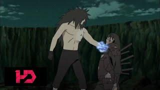 Reanimated Madara vs Reanimated Hashirama  HD