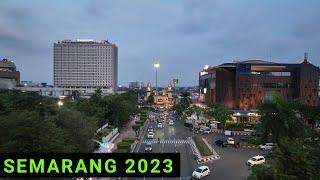 Kota Semarang 2023 Video Drone Sore Hari