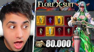 FIORE X-SUIT  خفن ترین گردونه لباس های آپگریدی پابجی