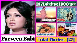 Parveen Babi Movies List  1971 To 1980  10 Years Movies List  Stardust Movies List