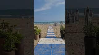 Romantic beach in autumn  Eraclea  Mare  4K #italy #travel #walkingtour