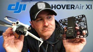 HOVERAir X1 vs DJI Mini 4K and Mini 4 Pro