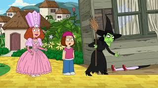 Family Guy Meg and The Wizard of Oz.