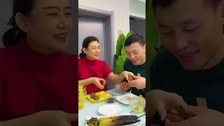 Funny Husband and Wife Yummy Food Eating Challenge 