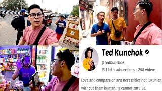Searching for Ted Kunchok  A Tibetan Vlogger in Delhi@TedKunchok My Idol