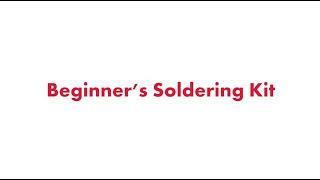 Beginners Soldering Kit Product Demonstration by BEST Inc.