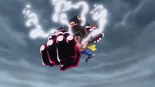 Luffy defeats Doflamingo.